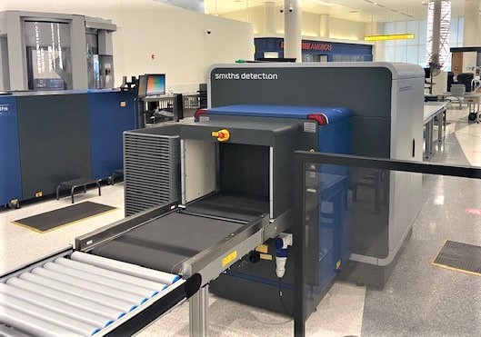 TSA has installed five new computed tomography (CT) scanners at PHL