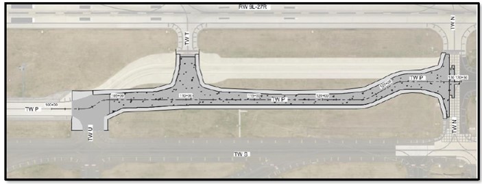 Taxiway P Graphic