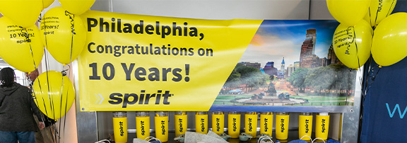 Philadelphia, congrats on 10 years spirit