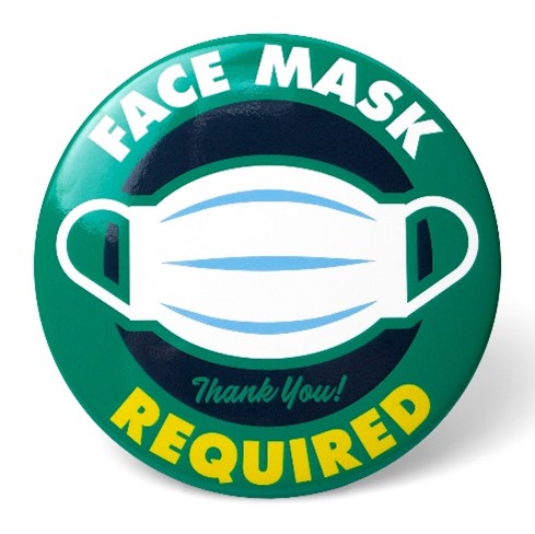 face mask required