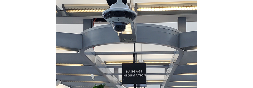 baggage claim security camera