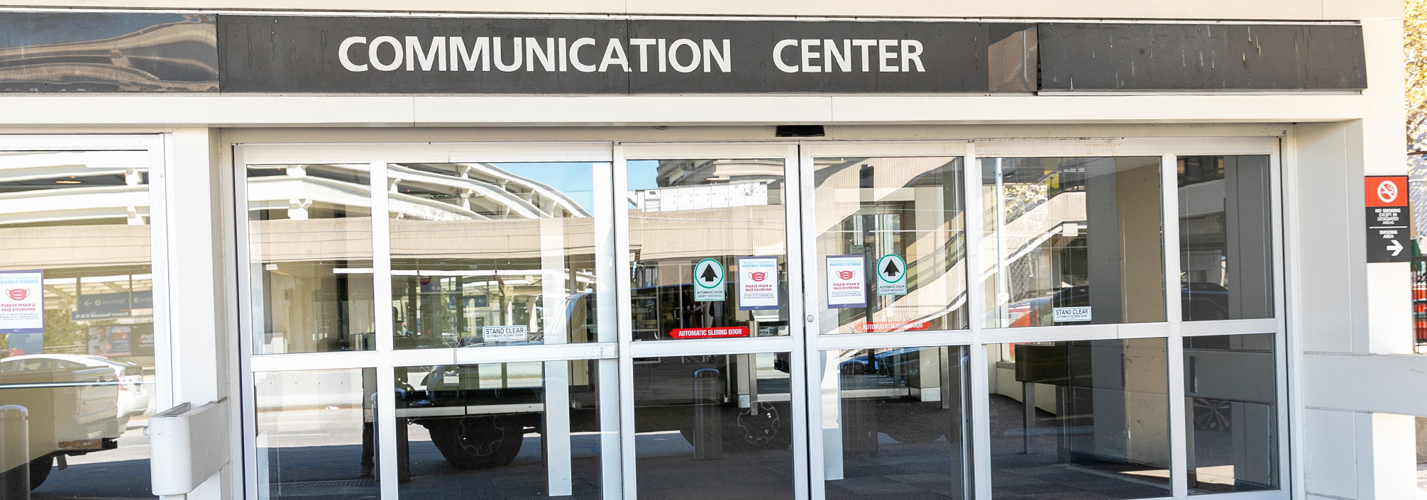 communications center sign