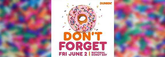 don't forget national donut day June 2